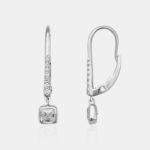 Classic Asscher Drop Earring