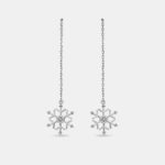 Arctic Snowflake Earrings Drop