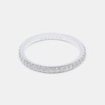 Round Diamond Wedding Band