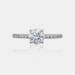 Round Diamond Solitaire Engagement Ring